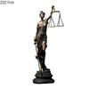 Judicial Fairness and Justice Goddess Statue Desk Decoration Ornaments Justice Goddess Character Sculpture Room Aesthetic Decor