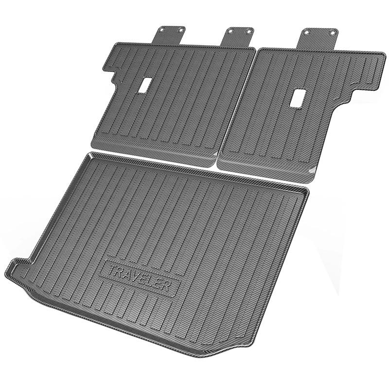 Jetour Traveller Waterproof Trunk Mat - High Edge, Thickened Design
