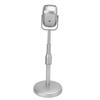 Acogedor Vintage Microphone Toy Prop Classic Retro Dynamic Microphone Silver Stable Base Support Rod Photography