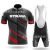 2025 für STRAVA Kurzarm-Set, Fahrrad Rennrad Radsportanzug, schnelltrocknend, atmungsaktiv und schweißabsorbierend