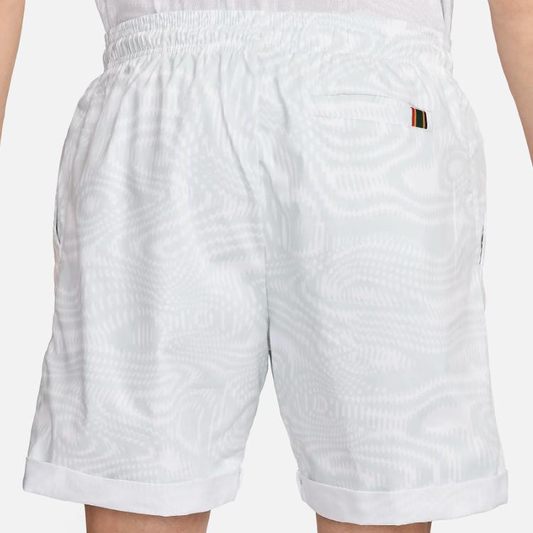 Nike Court Heritage Logo Embroidered Comfortable Tennis Casual Shorts Men Shorts White FD5405-100
