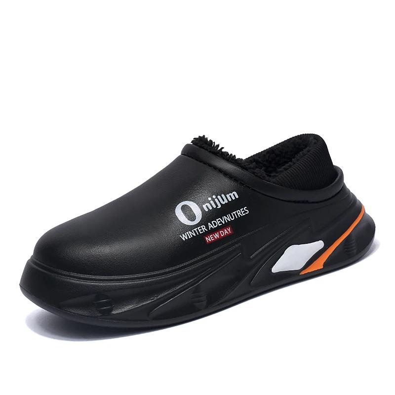 Hot Sale Men's Shoes Winter Platform Walking Slippers for Home Men Casual Slip-on Driving Lightweight Mans Slipper New Fashion