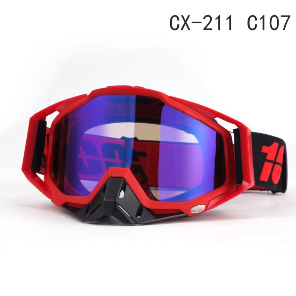 Goggles Motorcycle Goggles Ski Goggles Cross-border 100% Downhill Off-Road Windproof Goggles Outdoor 100% Riding