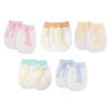 BRIIKPP Baby 5 for Newborns Mittens, Anti-Scratch, Breathable, Adjustable, Colors,