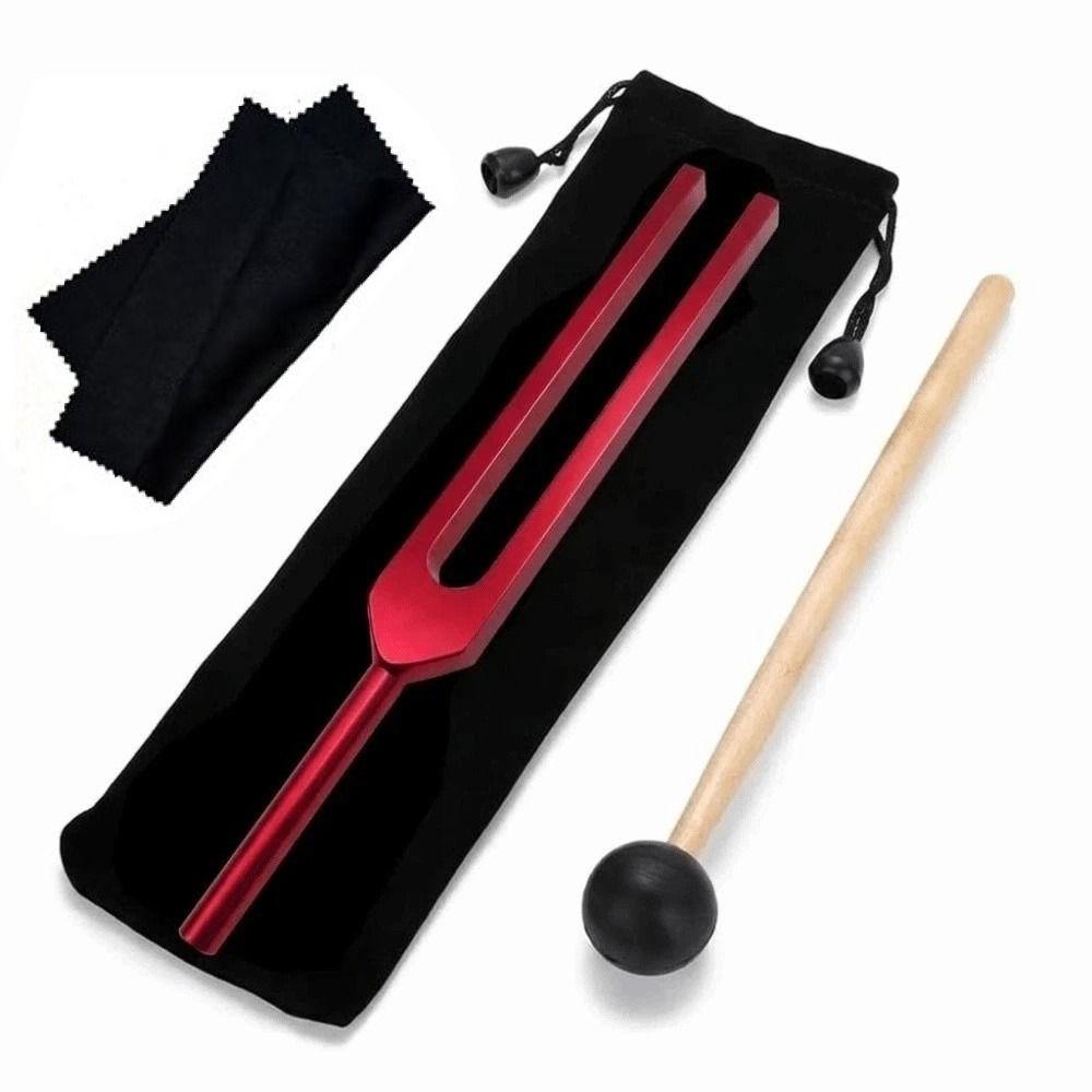 Set di diapason da 528Hz Rilievo ergonomico dallo stress Diapason bio-acustico Strumento musicale dal suono rilassato professionale