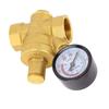 Water Pressure Regulator DN20 3 4 Inch Thread Light Duty Brass Water Pressure Reducing Valve with Filter and Gauge for