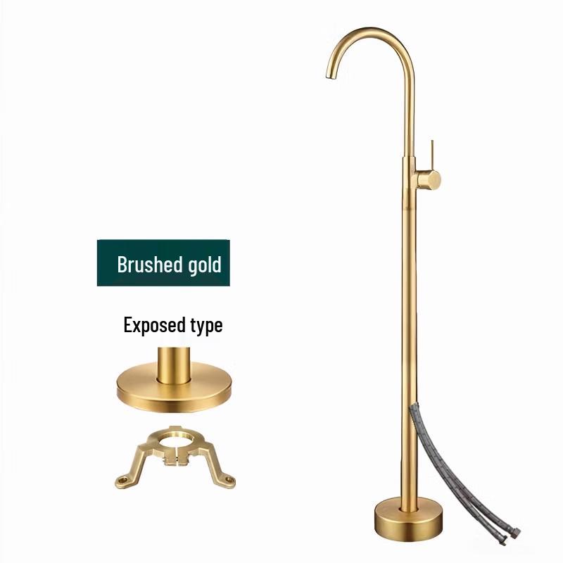 

TLXT Floor-Standing Brass Bathtub Faucet