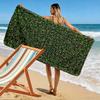Colorful Glitter Dots Pattern Design Beach Towel Quick-drying for Travel Outdoor Sports Jogging Beach and Swimming
