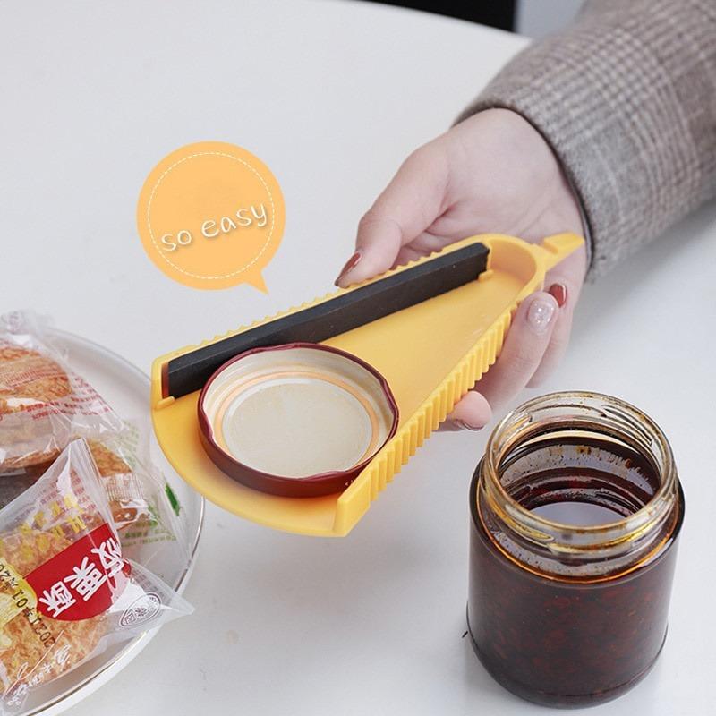 Adjustable Multi-function Bottle Cap Opener Lids Off Jar Opener Labor-saving Screw Can Opener for Kitchen Gadget