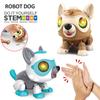 Roboter-Hundespielzeug, DIY-Elektronik, Haustier-Hunde-Touch-Steuerung, interaktiver Welpe mit Sprachsteuerung für Geburtstagsgeschenke für Kinder
