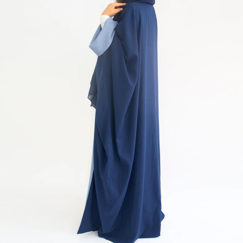 Loriya Reversible Elegant Cardigan Robe Abaya LR736