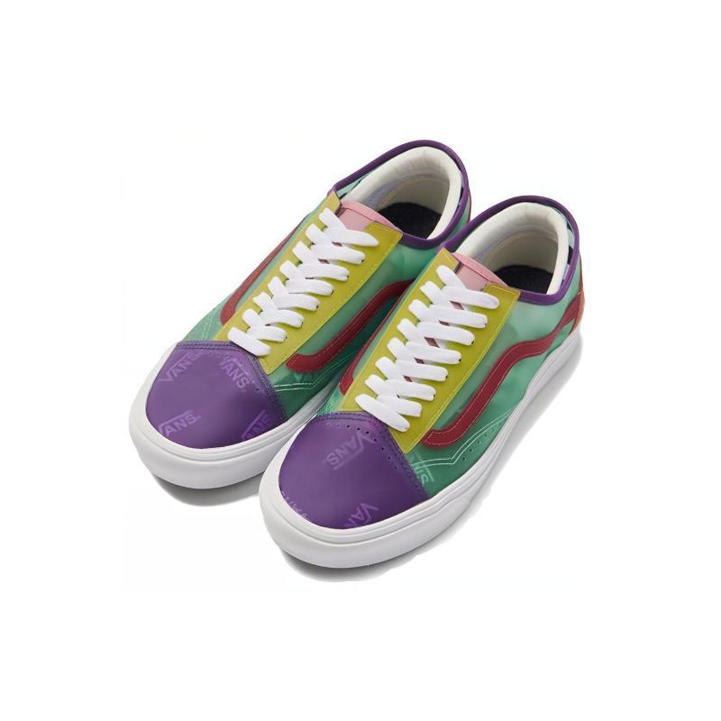 Vans Comfycush SLIP SKOOL J@ZZ Deep 'Green Purple' Women's Vans VN0A4P3E2R8