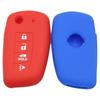 Nissan 4-Button Folding Key Silicone Case for Qashqai, X-Trail, Sylphy, Bluebird, Kicks, Tiida