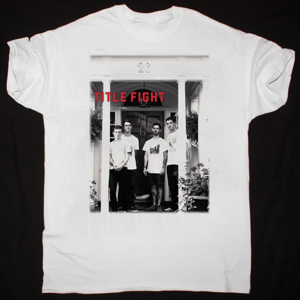 Title Fight Band Members White  Cotton All Size Unisex Unisex T-Shirt M
