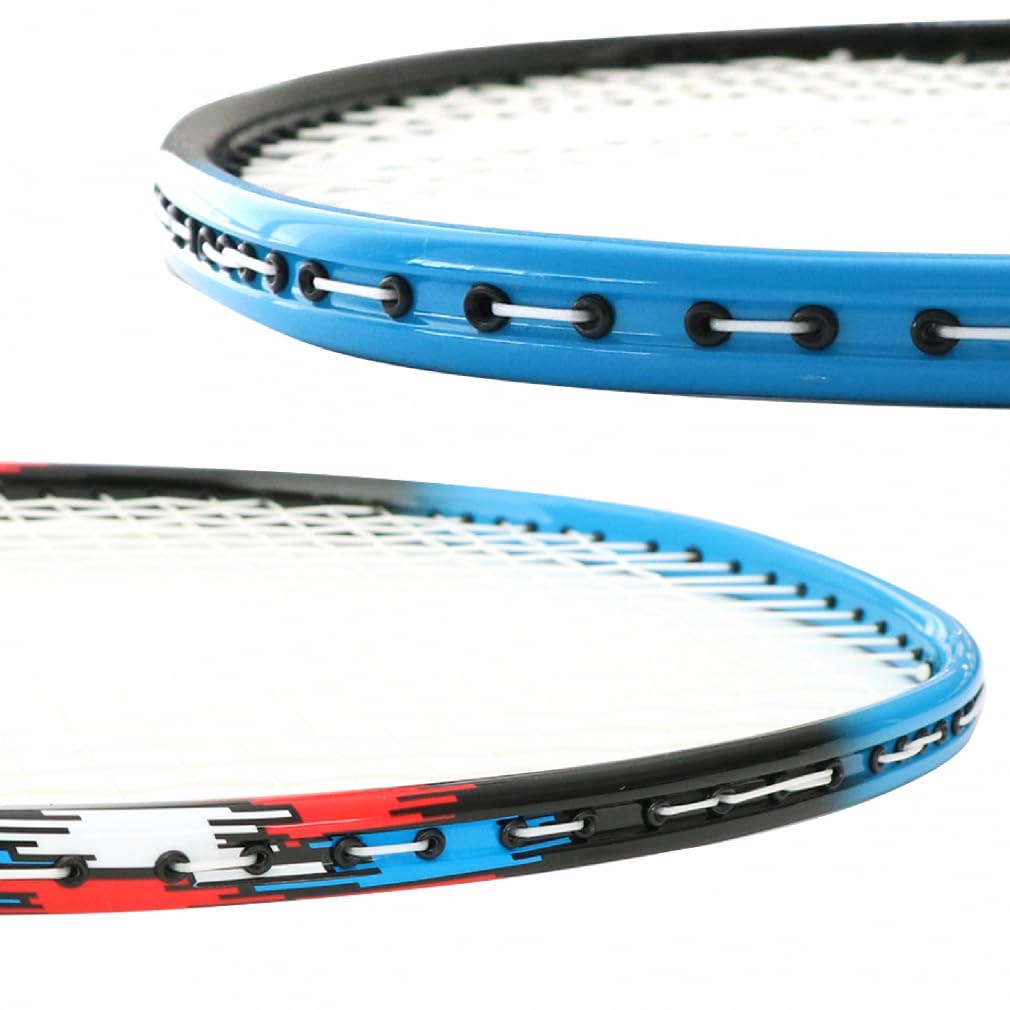 TIGORA Badmintonová vypletená raketa Karbonová raketa Modrá 4U-5T TR-2MG3060