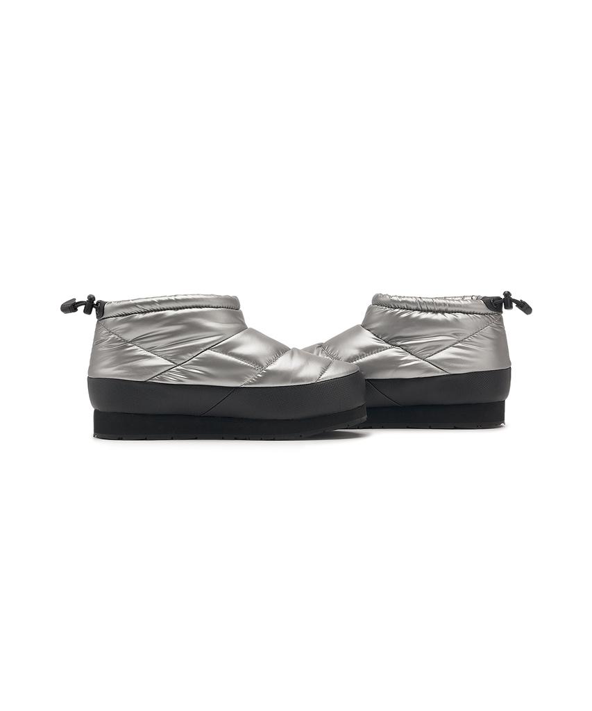 Klogg Puffy Mini - Metallic Silver