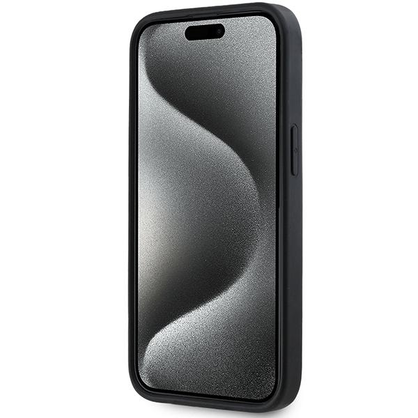 Dkny Dkhcp15M3Drpwk Iphone 15 Plus6.7 Czarny/Black Hardcase 3D Rubber Repeat Pattern