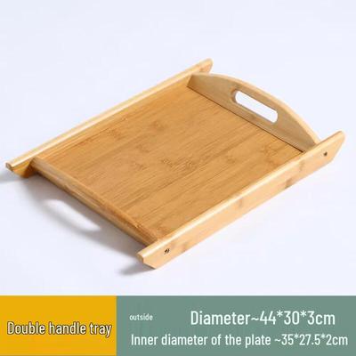 Japanese Style Bamboo Wood Serving Tray