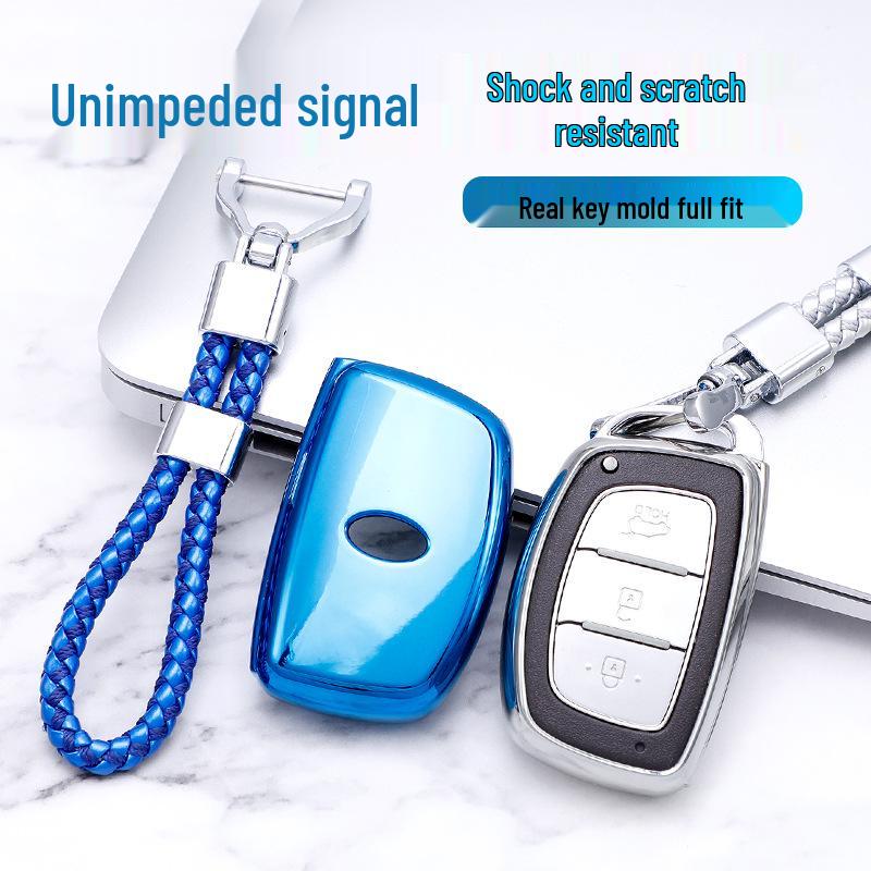 Hyundai Key Case for Mistra, Ix35, Ix25, Elantra, Avante, Tucson, Sonata 9 – Half-Pack Shell Buckle.