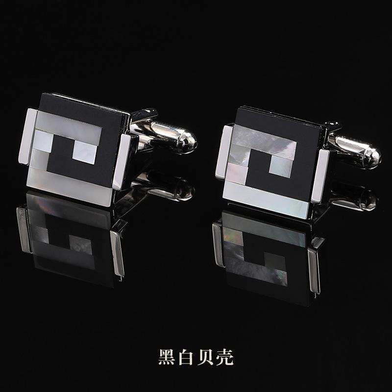 Dárková krabička Pánský oblek Francouzská manžeta Přezka Rukáv Špička Rukávu Přezka Knoflíčky do manžet Dámská manžetová přezka Manžetová špička