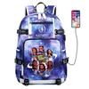 Sac à dos Katseye Starry Imperméable pour Étudiants Sac d'école pour Campus Léger Grande Capacité Compartiment pour Ordinateur Portable 16 pouces