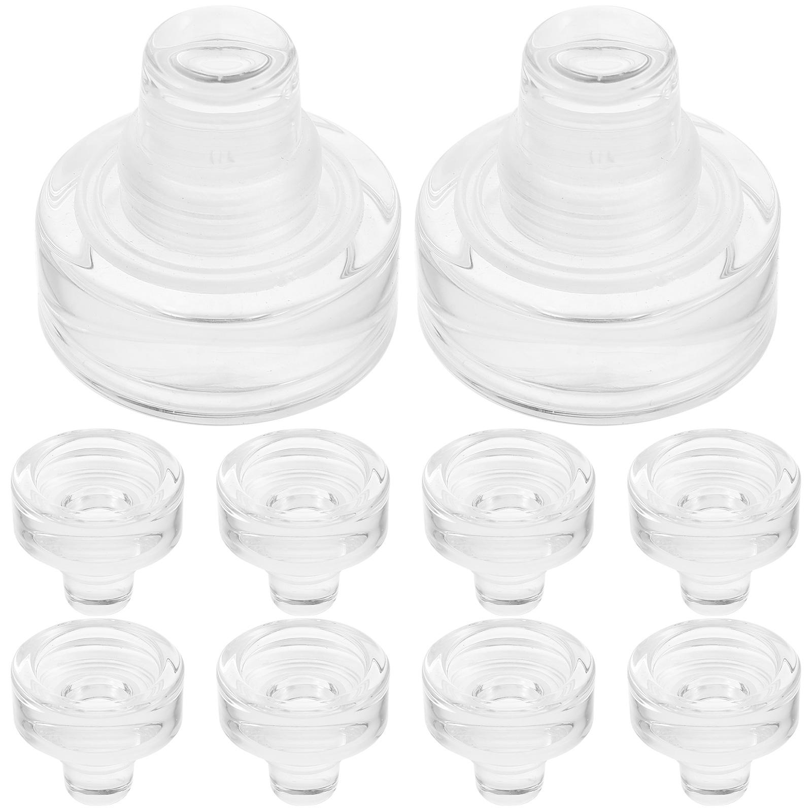 

10 Pcs T-shaped Wine Bottle Plug Seal Stopper for Bottles Stoppers Plugs Vacuum Glass Red