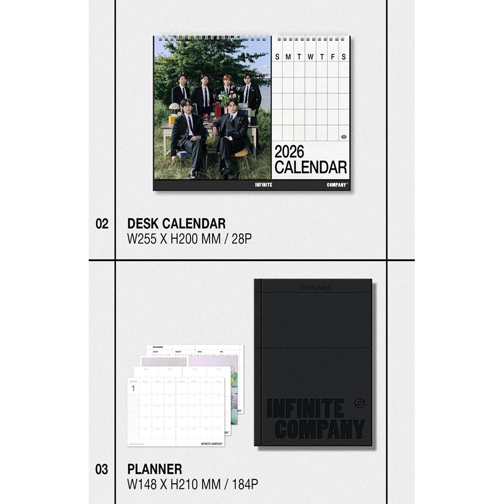 [Pre-order] INFINITE - 2026 Seasons Greetings