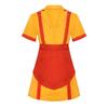 Film and television bar fast food overalls halloween uniforms short skirts bankrupt sisters trend costumes