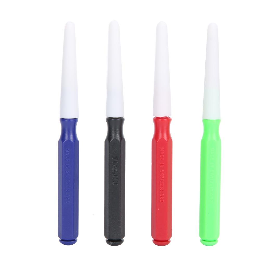 Plastic Material Watch Repairing Tool 4pcs Set Oil Pin Pen Watch Repair Kit  Professional Use