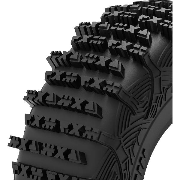 1.0 Tires - MS6 MPRO Pin Tires for TRX4M SCX24 FCX24 AX24 1/24 1/18 RC Crawler, 0.79/2.36/R1.0, #M1002