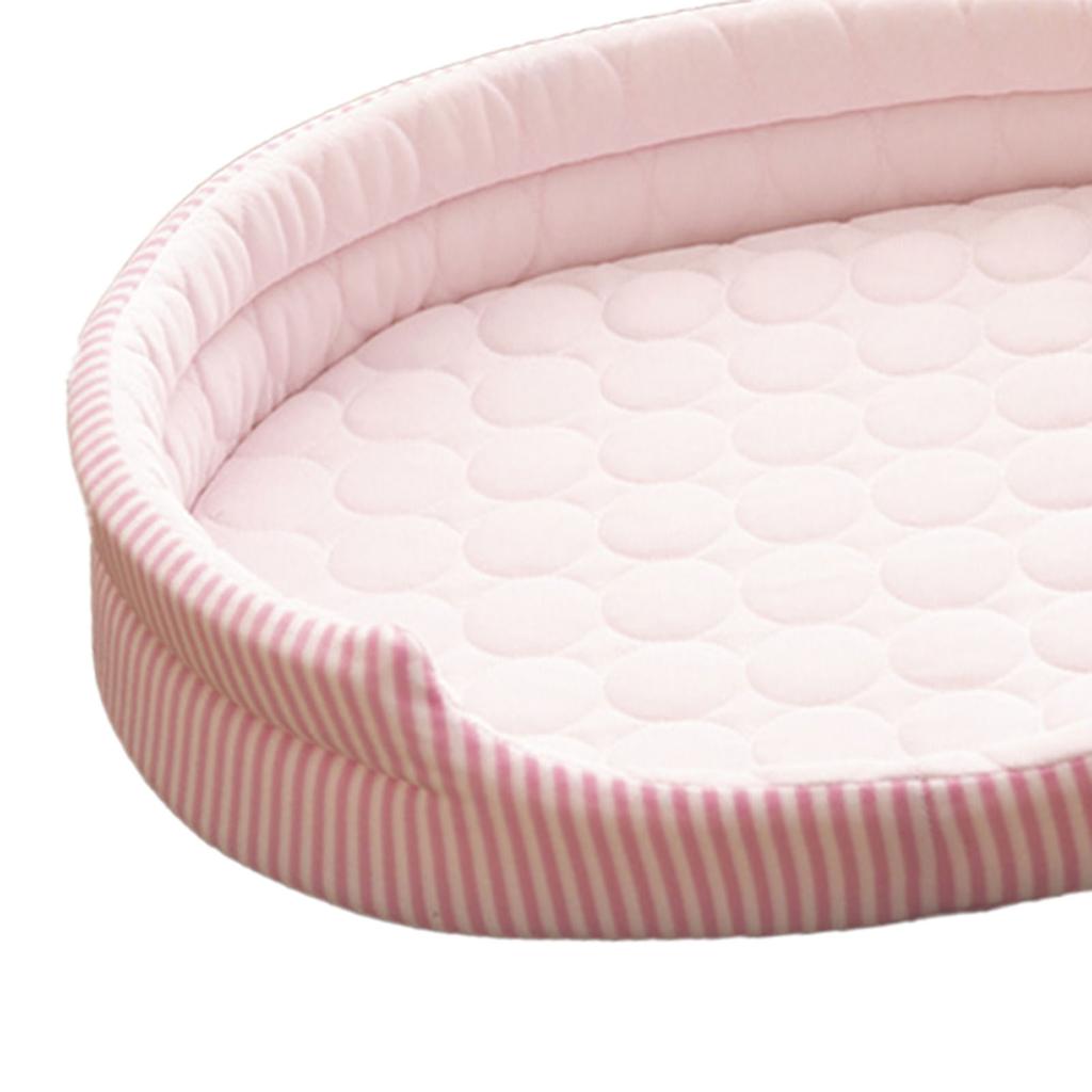 Cooling Bed Pet Nest Four Seasons Universal Summer Sleeping Cool Ice Silk Bed for Indoor Kitten and