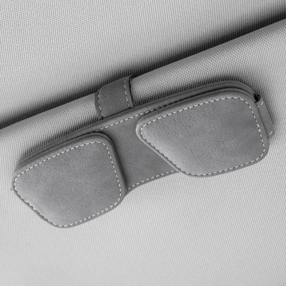 Magnetic Car Sun Visor Clip Multifunctional Eyeglass Hanger Sunglasses Holder  Storage Accessories