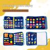 Grenzüberschreitendes Montessori Baby- & Kinder-Beschäftigungsfilzbuch - Frühe Bildung & DIY-Lernen