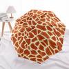 1pc Giraffe Print Automatic Open/Close Umbrella Compact Folding Umbrella, All-Season Portable Umbrella for Women/Men F1124235
