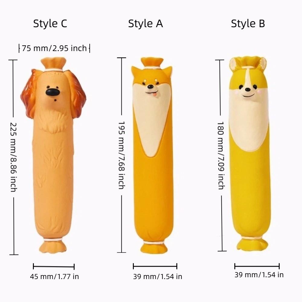 Bite-resistant Dog Chew Toy Squeaky Sound Sound-Producing Toy Interactive Toy  Training