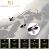 Stainless Steel Metal Chain Nipple Clamps   Restraints Kink Nipple & Clitoral Toys
