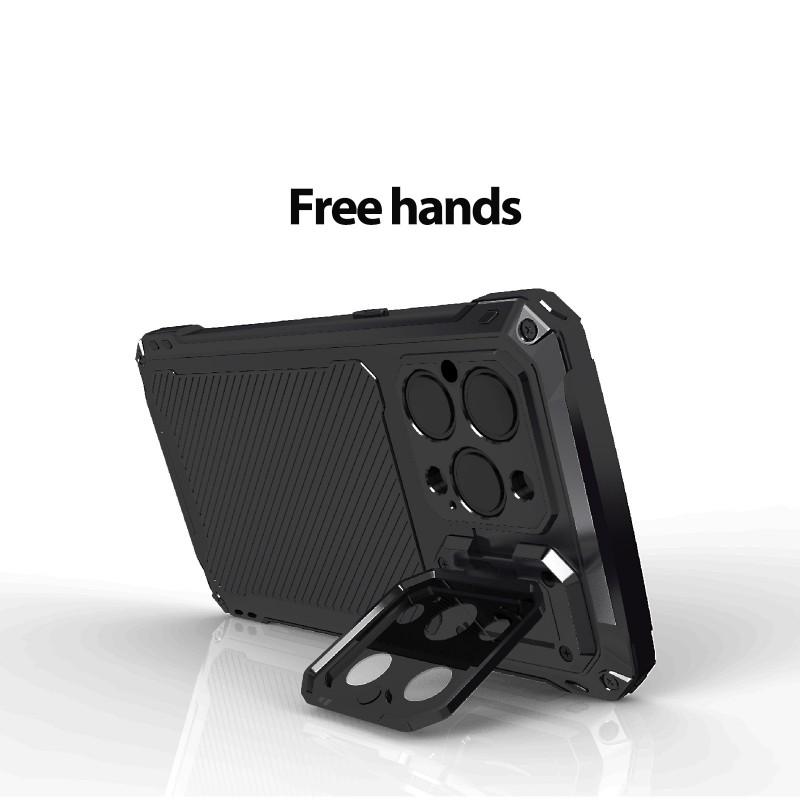 Phone Case IPhone 14 Pro Max Armor Cover With Stand Full Camera Protection Shockproof