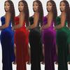 OS6923 Sexy europäisches und amerikanisches Perlen-Swing-Kleid – Herbst/Winter Damen-Nachtclub-Partymode
