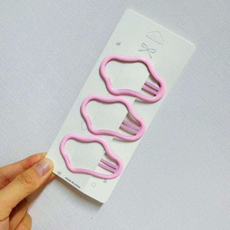 Rosa Stern- & Herz-Haarspangen - Niedliche Haarnadeln für Frauen und Kinder