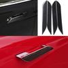 4Pcs For Tesla Model S 2014-2019 Carbon Fiber Car Auto Door Handle Sticker Cover