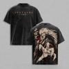 Hot Anime Inuyasha Graphic Tee Men Women Short Sleeve Clothing Washed Cotton Tshirt Casual T-shirt Harajuku Male Vintage T Shirt