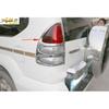 For Toyota Prado Fj120 2003-2009 Chrome Rear Light Cover Tail Lamp Frame Trim 2X