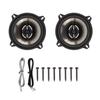 1 Pair 5in Car Stereo Speaker Universal Dome Tweeter 4 Ohm  Loudspeakers for Automobile Audio System