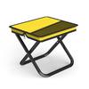Portable Folding Stool Zipper Closure Ultralight Collapsible Stool Compact Design Camping Travel Fishing Hiking Chair