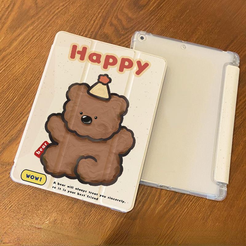 

Чехол для iPad Air6 с рисунком милой собаки, складывающийся в три раза, для iPad 2022 10th Air4 Air5 10.9 Air3/Pro2017 10.5 с держателем для карандашей iPad Air6（13）