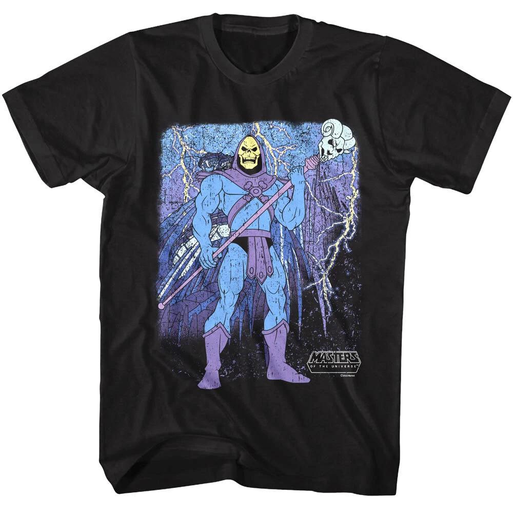 

Skeletor Havoc Staff Men s T Shirt Masters of the Universe Evil Overlord Skull 2XL