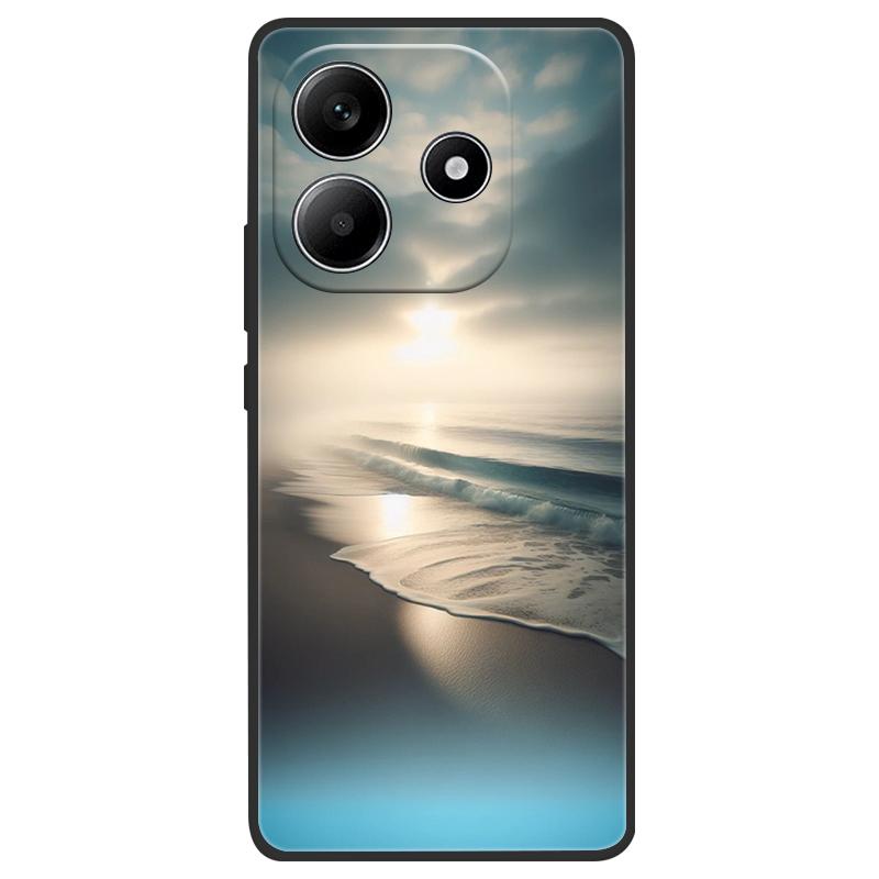 For Redmi Note 14 4G 5G Case Soft TPU Silicone Back Cover for Xiaomi Remi Note 14 5G Global Version Phone Cases Luxury Shell Bag
