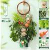 AKIRO Dragon Boat Festival Mugwort Door Hanging & Bamboo Lantern DIY Kit