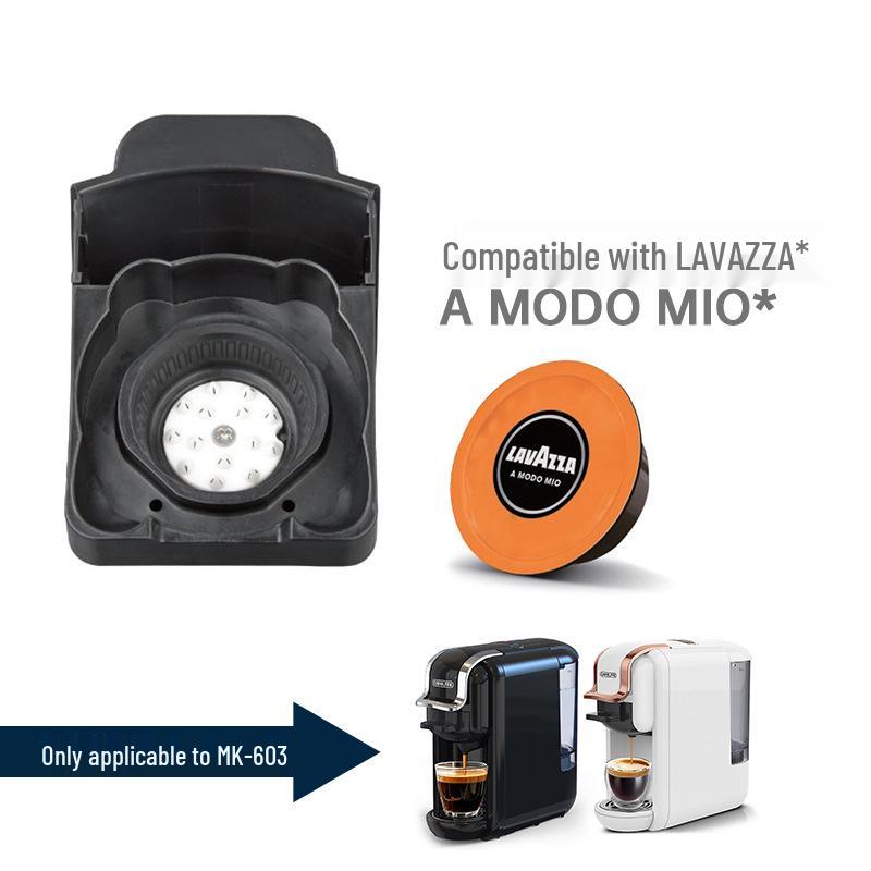 Máquina de Cápsulas de Café CAFELFFE: Cafeteira Doméstica Compatível para Pó de Café e Múltiplas Cápsulas