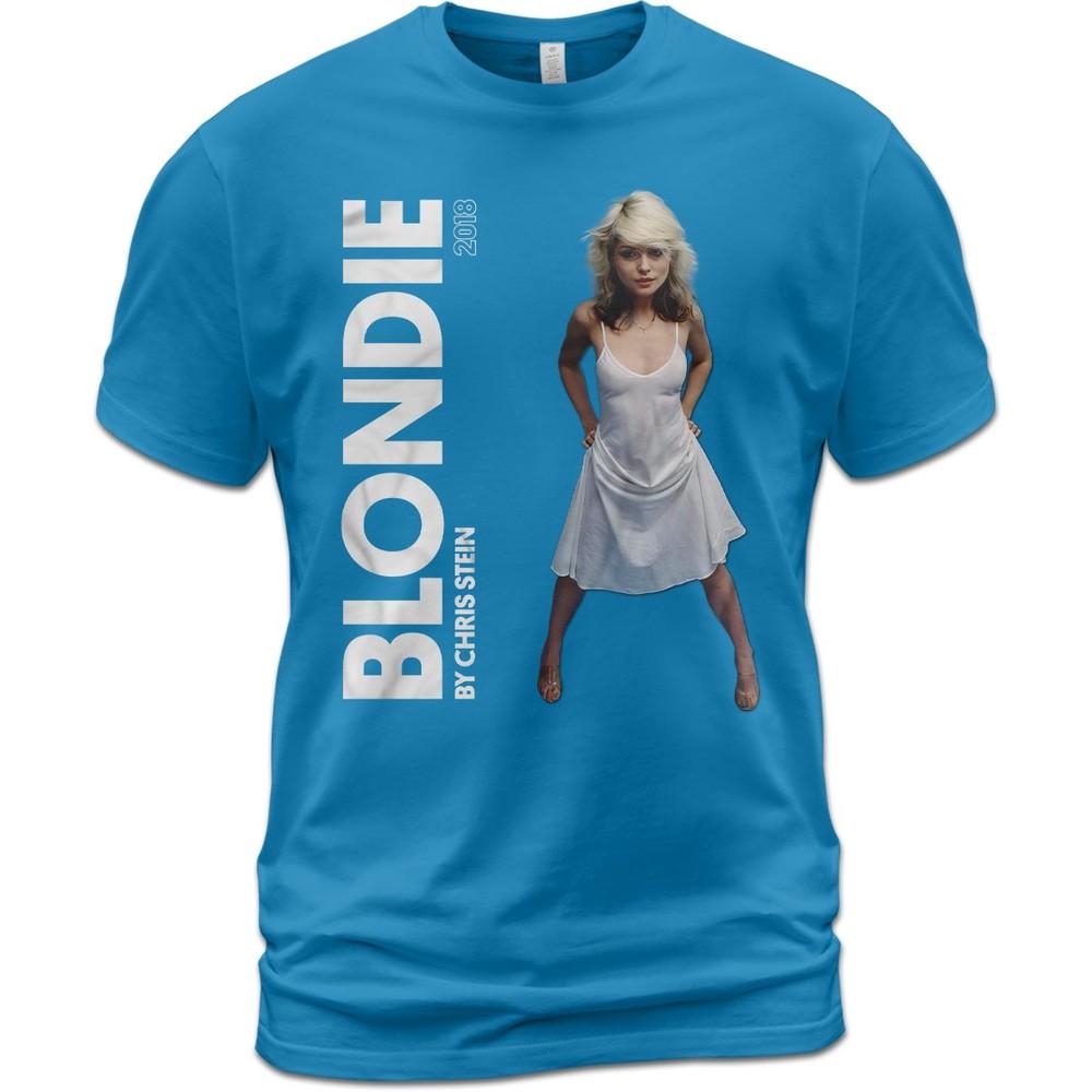 Хлопковая футболка Blondie Debbie Harry от Криса Стейна Heart Of Glass Parallel Lines Унисекс футболка XXXL